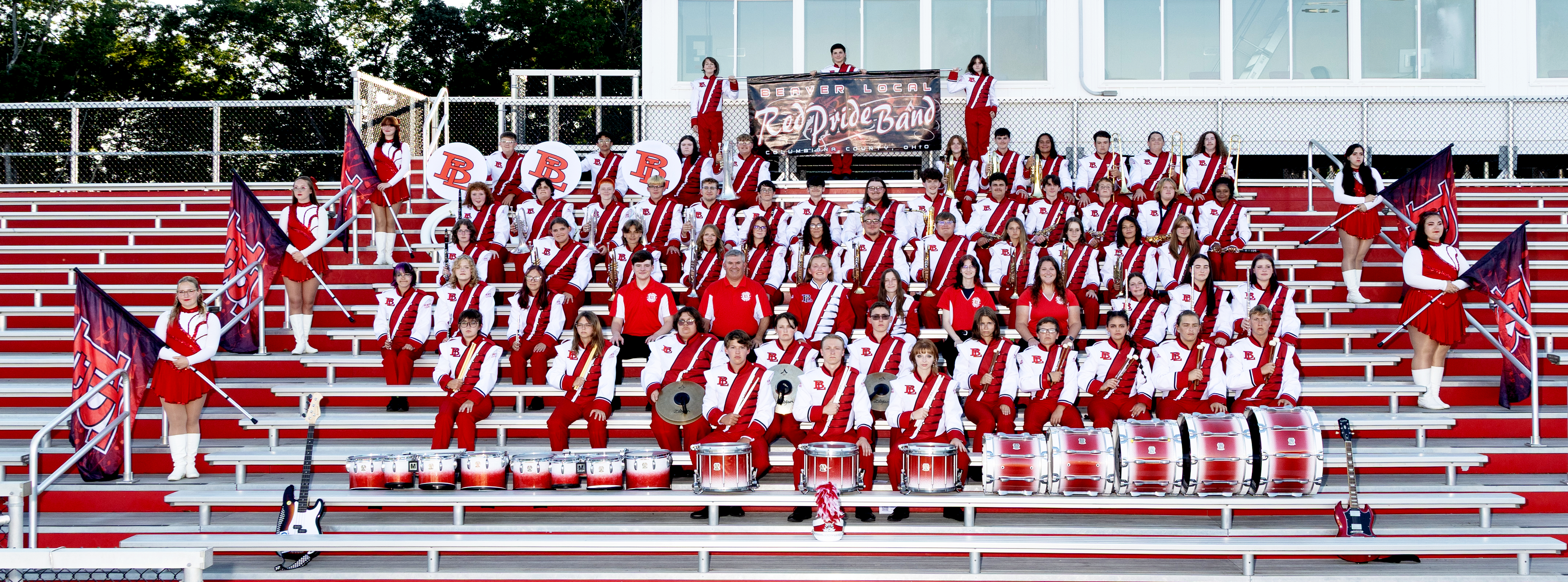 Beaver Local “Red Pride” Marching Band Festival
